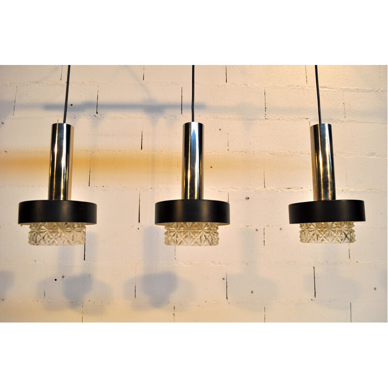 Vintage chandelier 5 lights - 1960s