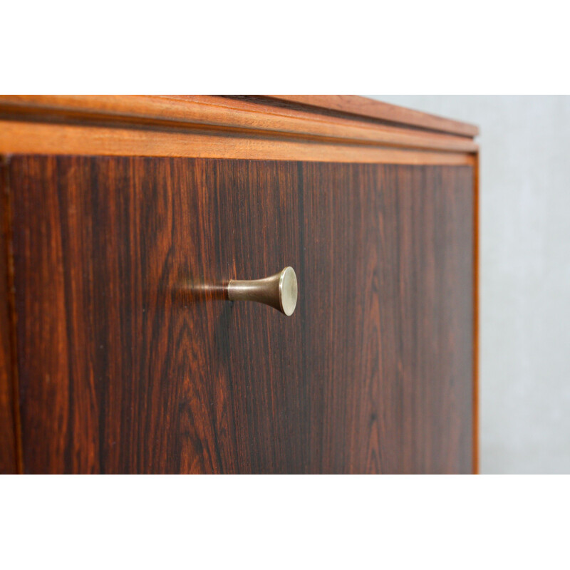 Brass and Rosewood Hamilton Sideboard by Robert Heritage for Archie Shine, 1950s