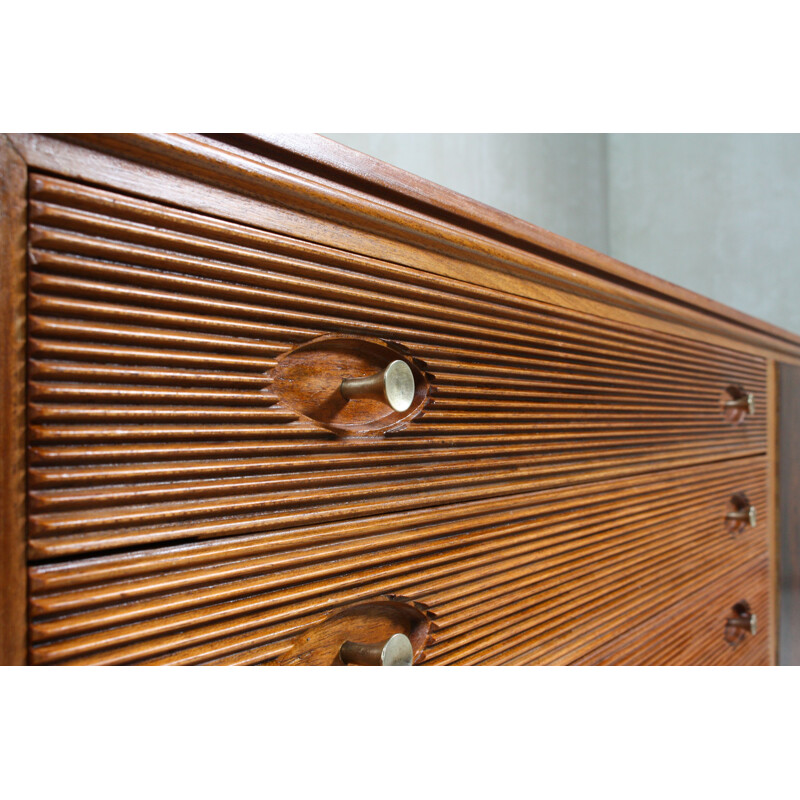 Brass and Rosewood Hamilton Sideboard by Robert Heritage for Archie Shine, 1950s