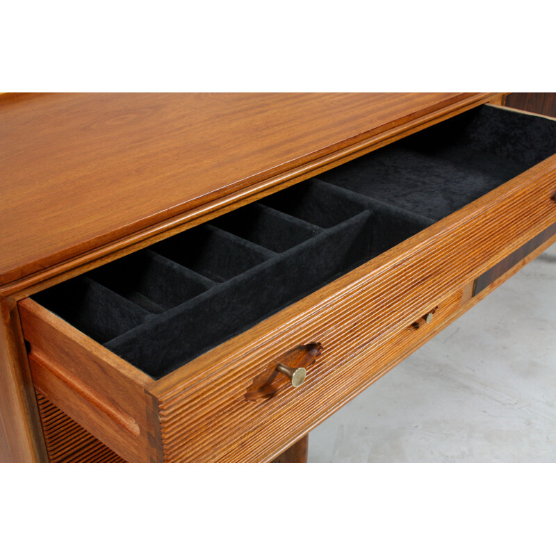 Brass and Rosewood Hamilton Sideboard by Robert Heritage for Archie Shine, 1950s