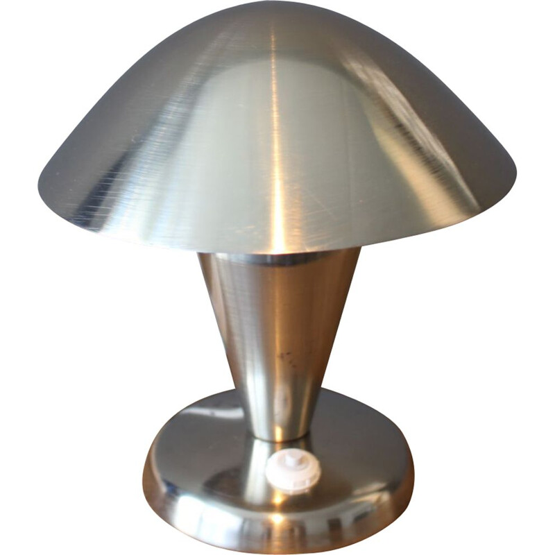 Art Deco Chrome Bauhaus Table Lamps 1930s