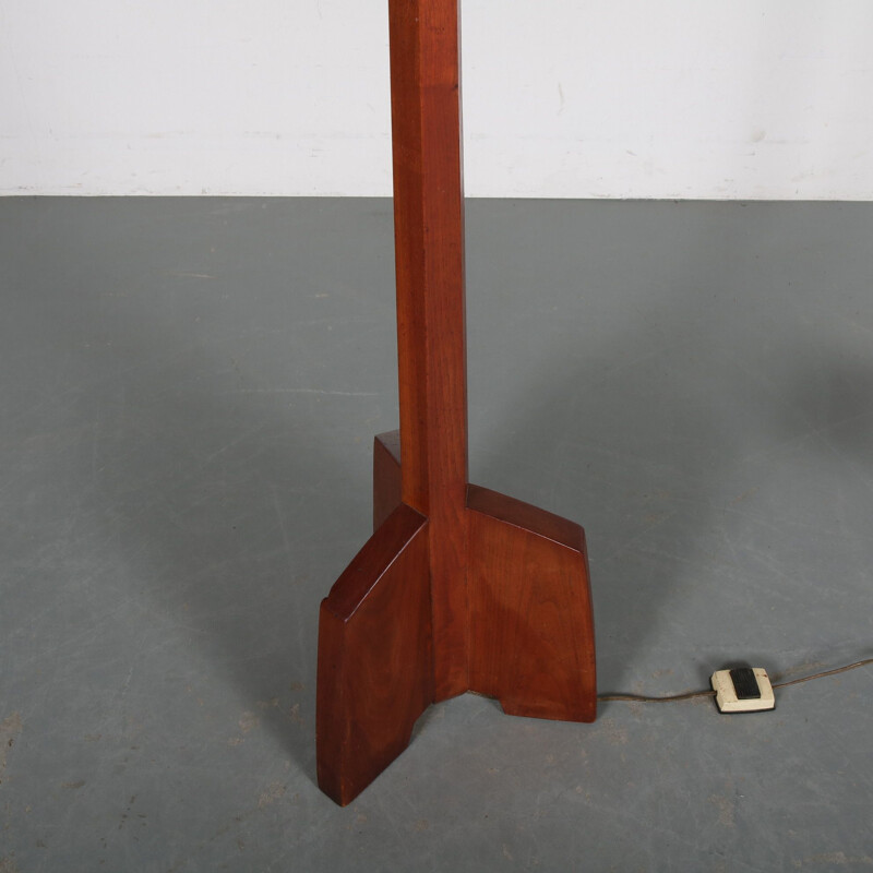 Rocket base floor lamp manufactured in the United States of America 1950s