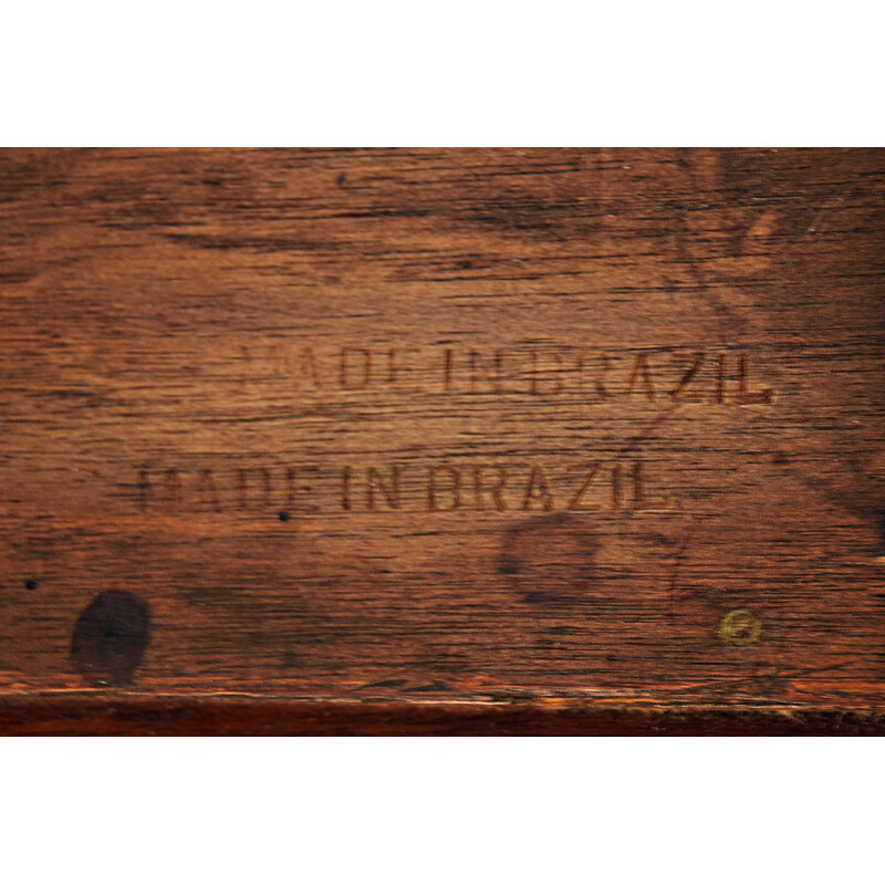 Table basse Lafer Brazil rectangulaire en bois de jacaranda, Percival LAFER - 1960