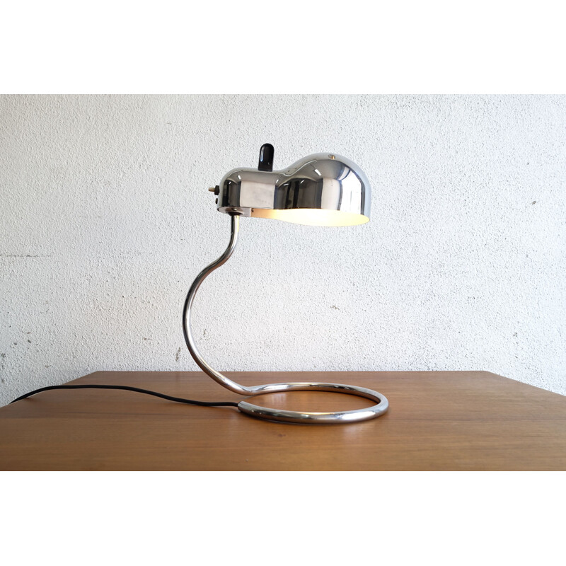 Mini Topo Desk Lamp by Joe Colombo for Stilnovo, 1970s 