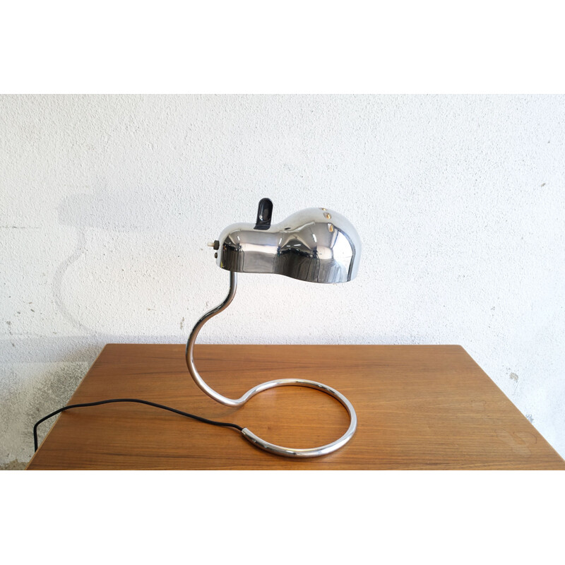 Mini Topo Desk Lamp by Joe Colombo for Stilnovo, 1970s 