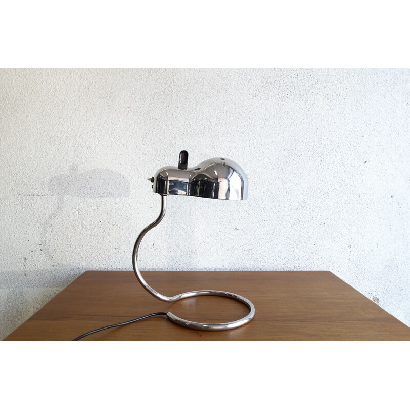 Mini Topo Desk Lamp by Joe Colombo for Stilnovo, 1970s 