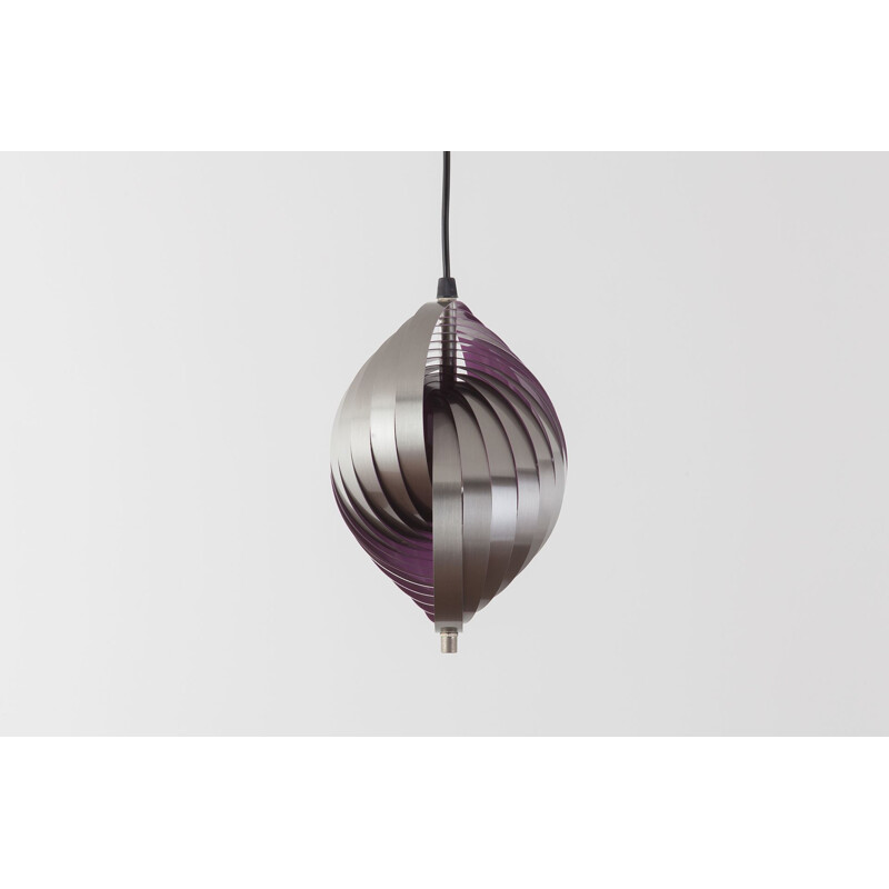 Colored Twirling Pendant By Henri Mathieu