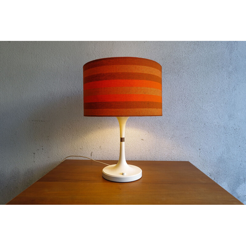 Table Lamp base plastic with a brass inset from Erco, 1970s 