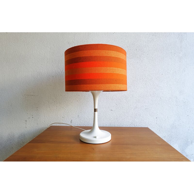 Table Lamp base plastic with a brass inset from Erco, 1970s 