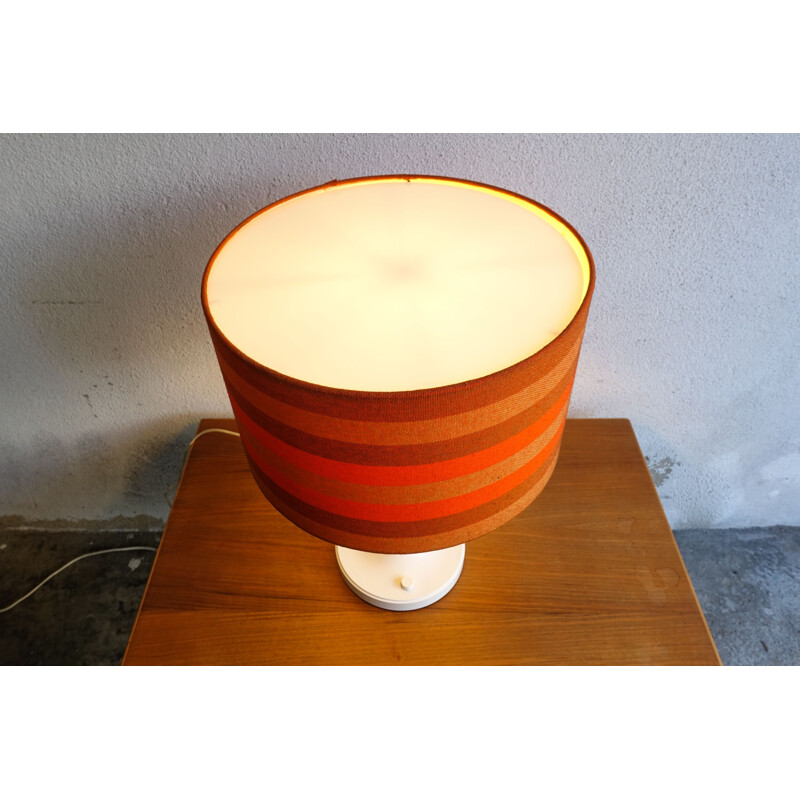 Table Lamp base plastic with a brass inset from Erco, 1970s 