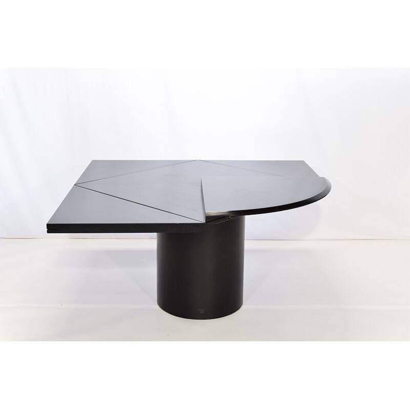 "Quadrondo" ash dining table, Erwin NAGEL - 1980s