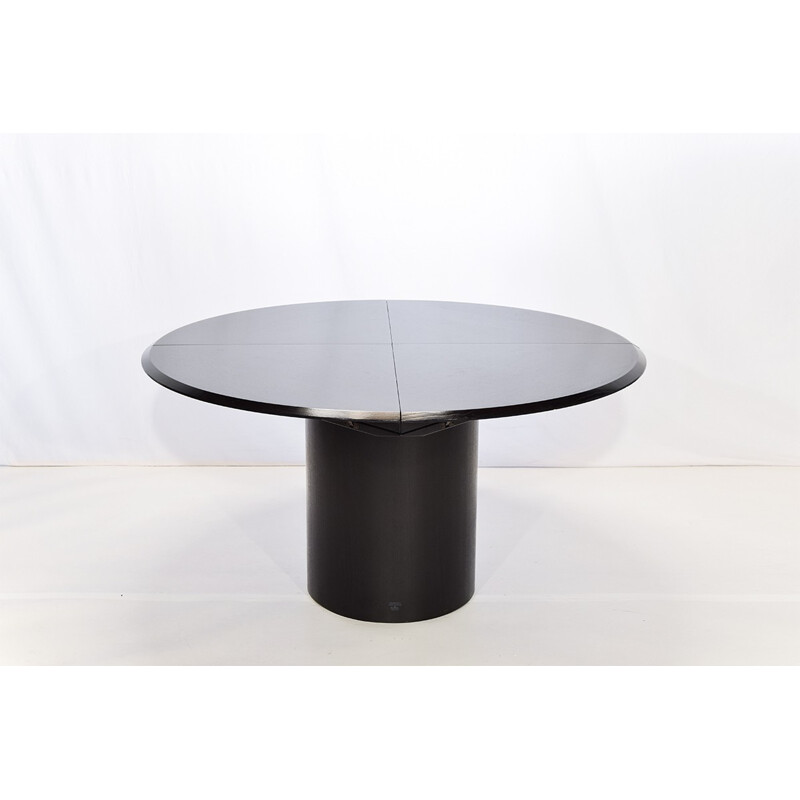 "Quadrondo" ash dining table, Erwin NAGEL - 1980s