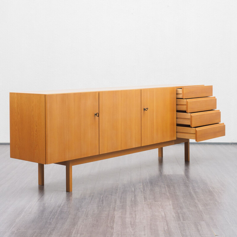 Ashwood sideboard, 220cm 1960s