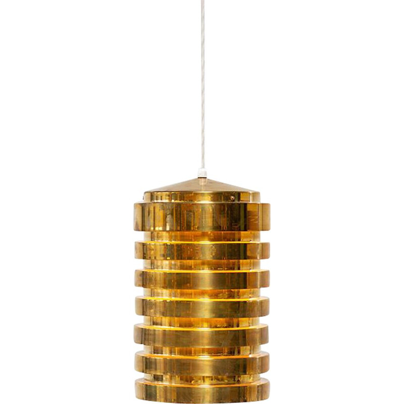 Brass light fixture by Hans Agne Jakobsson T487 Markaryd 1960