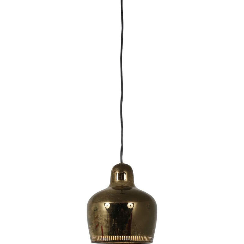 Pendant lamp Golden Bell by Alvar Aalto for Artek, 1950