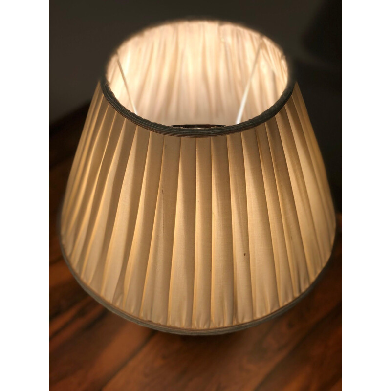 Lampe boule vintage de verre 1960-70