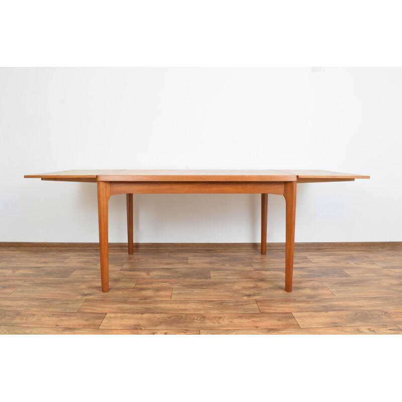 Teak Extendable Dining Table by Henning Kjærnulf for Vejle Mobelfabrik, Mid-Century 1960s
