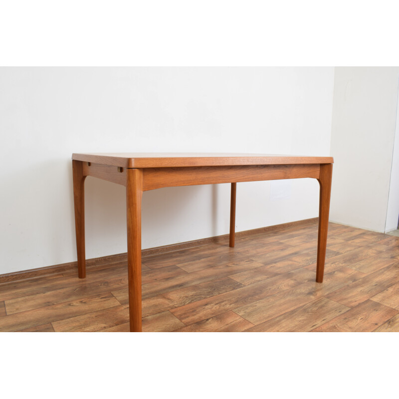 Teak Extendable Dining Table by Henning Kjærnulf for Vejle Mobelfabrik, Mid-Century 1960s