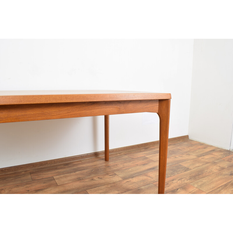 Teak Extendable Dining Table by Henning Kjærnulf for Vejle Mobelfabrik, Mid-Century 1960s