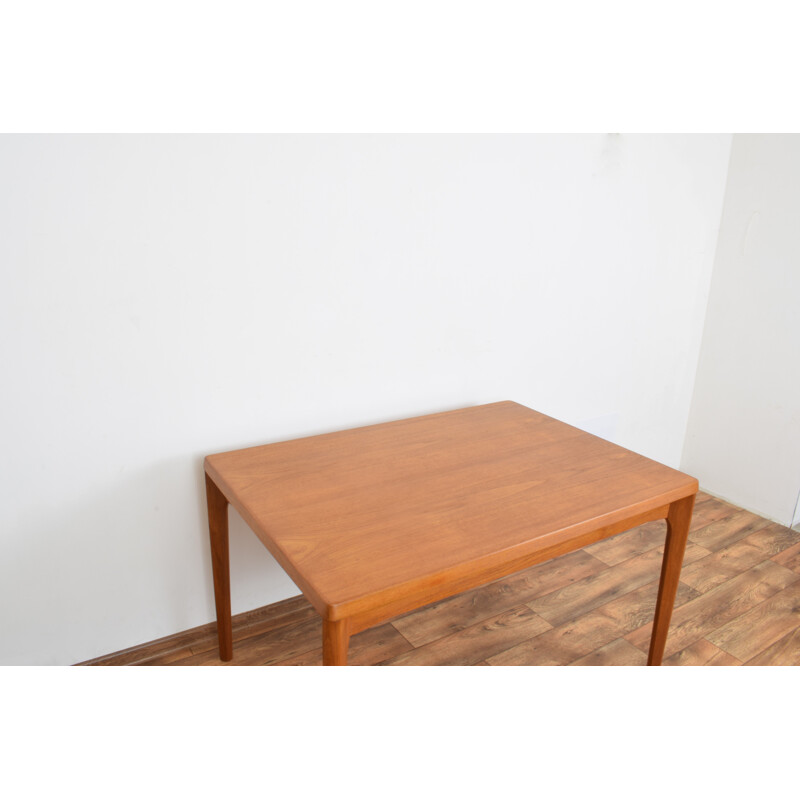 Teak Extendable Dining Table by Henning Kjærnulf for Vejle Mobelfabrik, Mid-Century 1960s
