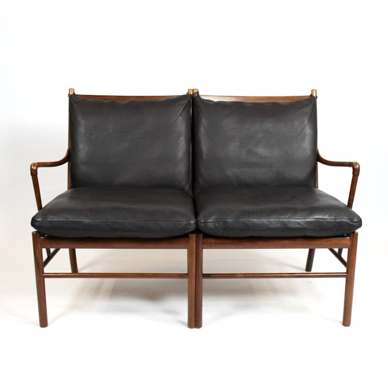 Colonial 2 seater sofa, model OW149-2, manufactured by P. Jeppesen in the 1960s