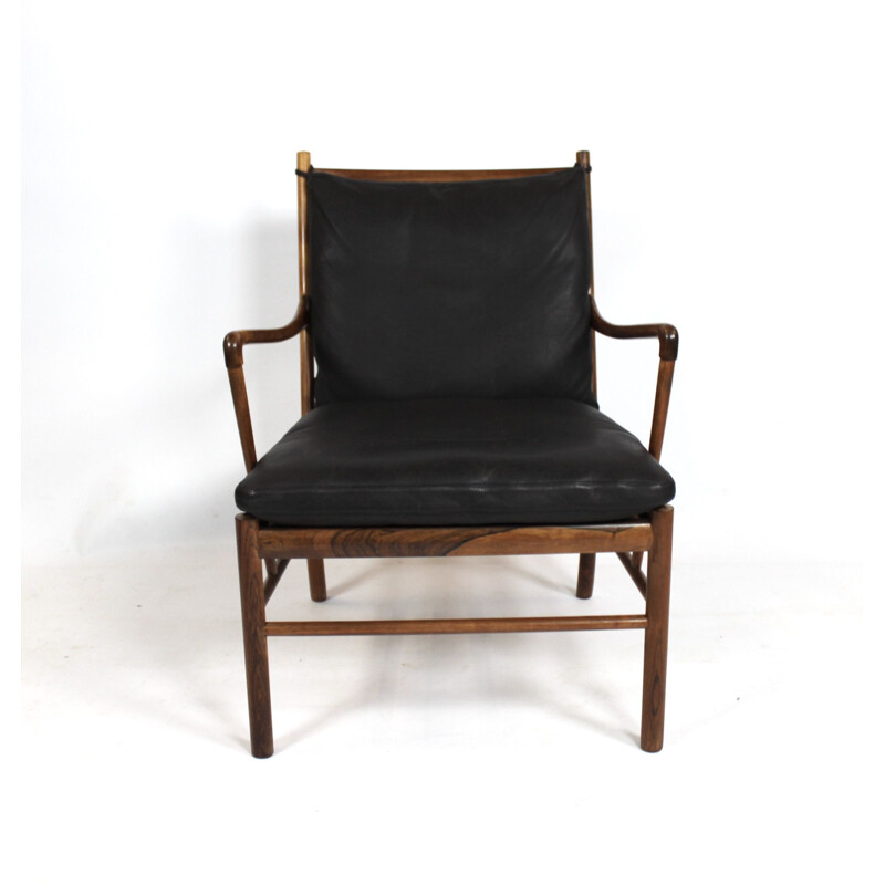 A pair of Colonial easy chairs, model PJ149, designed by Ole Wanscher in 1949