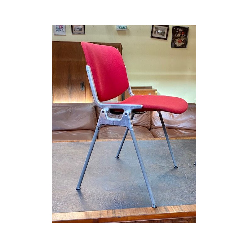 Set of 8 vintage Castelli chairs