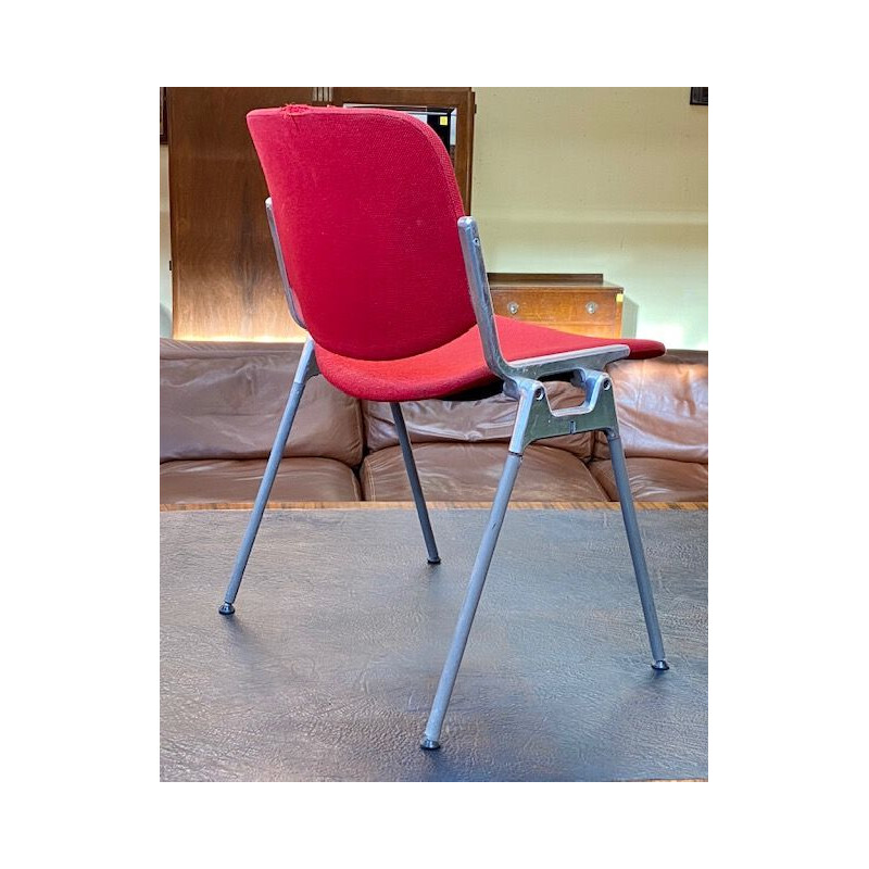 Set of 8 vintage Castelli chairs