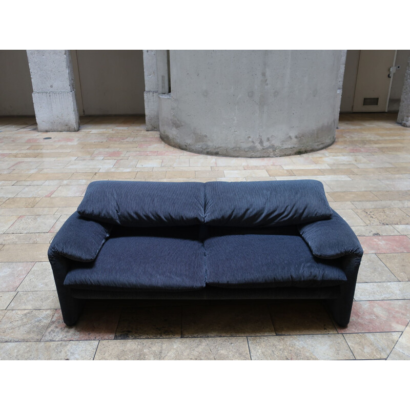 Vintage Maralunga sofa by Vico Magistretti for Cassina