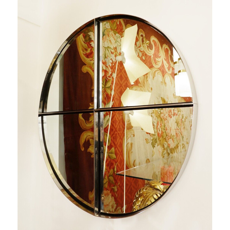 Wall mirror by V. Introini - 1970