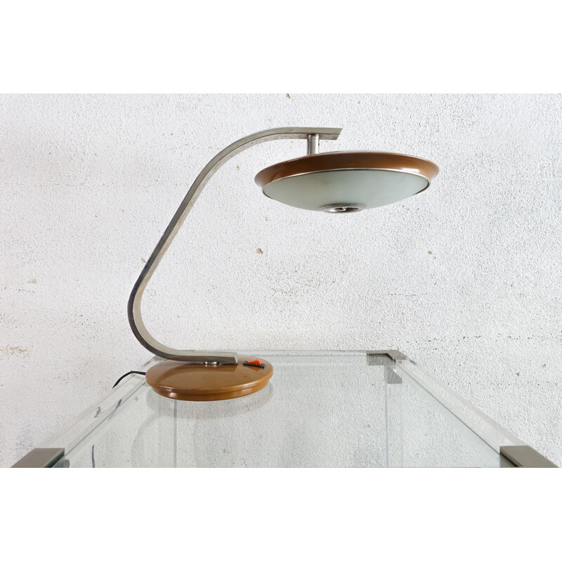 Lampe de table vintage modèle 520 par Luis Pérez de la Oliva pour Fase, 1970 