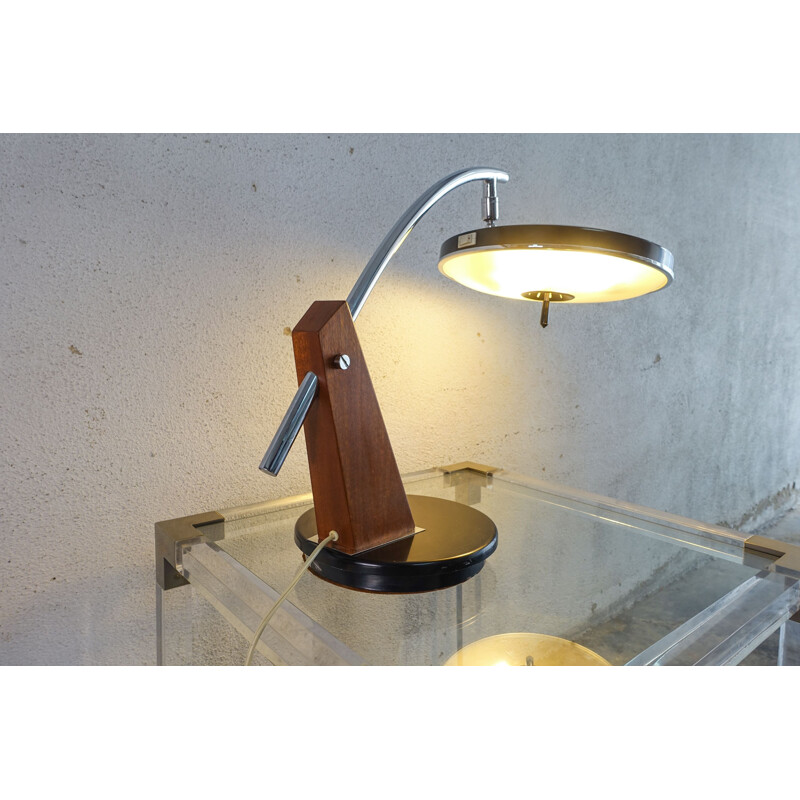 Lampe de table vintage de Lupela, Espagne 1960