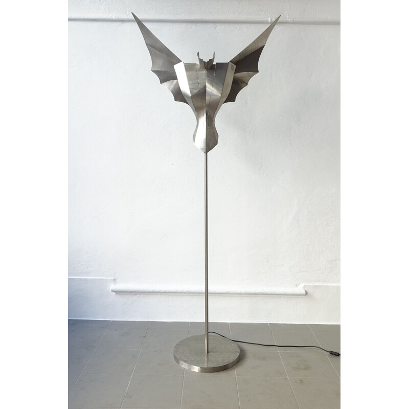 Sculptural Angel vintage Floor Lamp by Reinhard Stubenrauch, 1990s