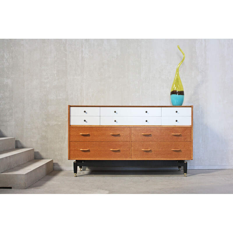 Long vintage Chest of Drawers from G-Plan, 1950s