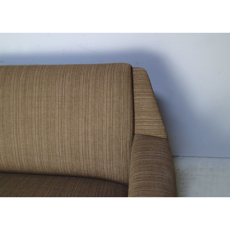 Danish mid century modern vintage three seat sofa 1960's