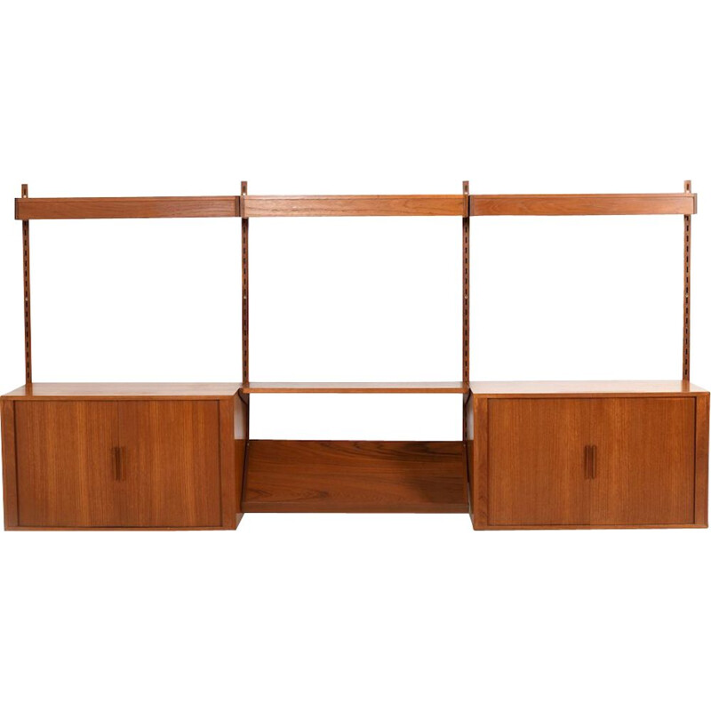 Teak Wall System by Kai Kristiansen for Feldballe Møbelfabrik 1960s