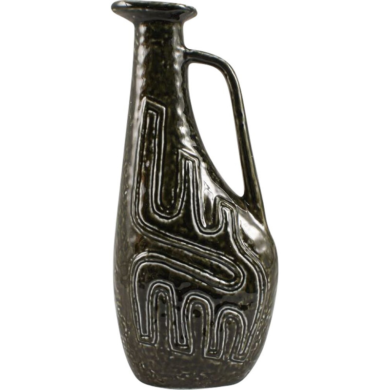 Vase vintage grès émaillé Gunnar Nylund, Suède 1950