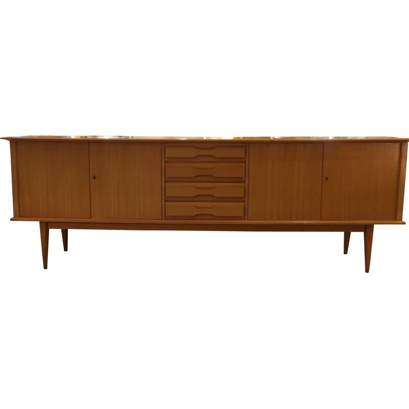 Vintage oak sideboard 1970s