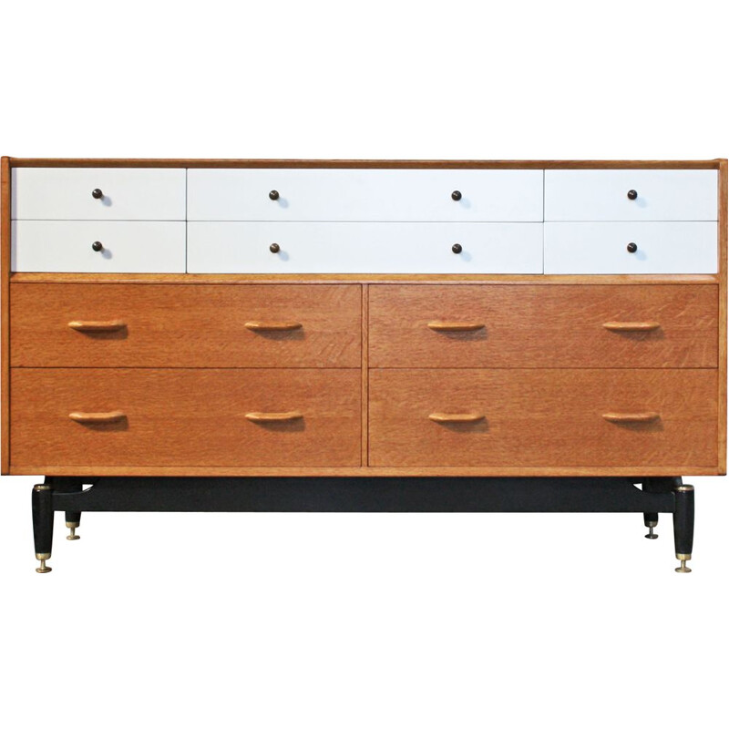 Long vintage Chest of Drawers from G-Plan, 1950s