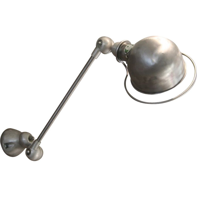 Jean Louis Domecq industrial Jieldé vintage wall lamp 1 arm