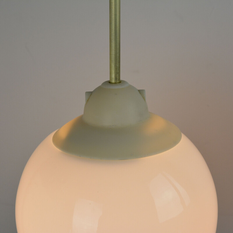 Vintage hanging lamp, Poland, 1950