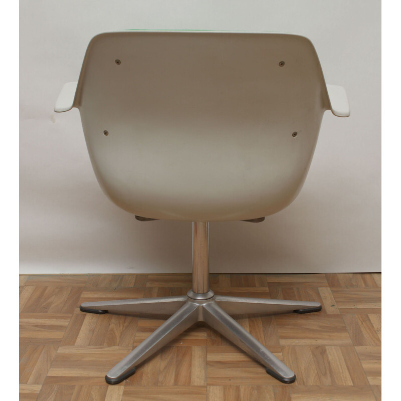 Fiberglass chair green by Wilkhahn Germany 1970s