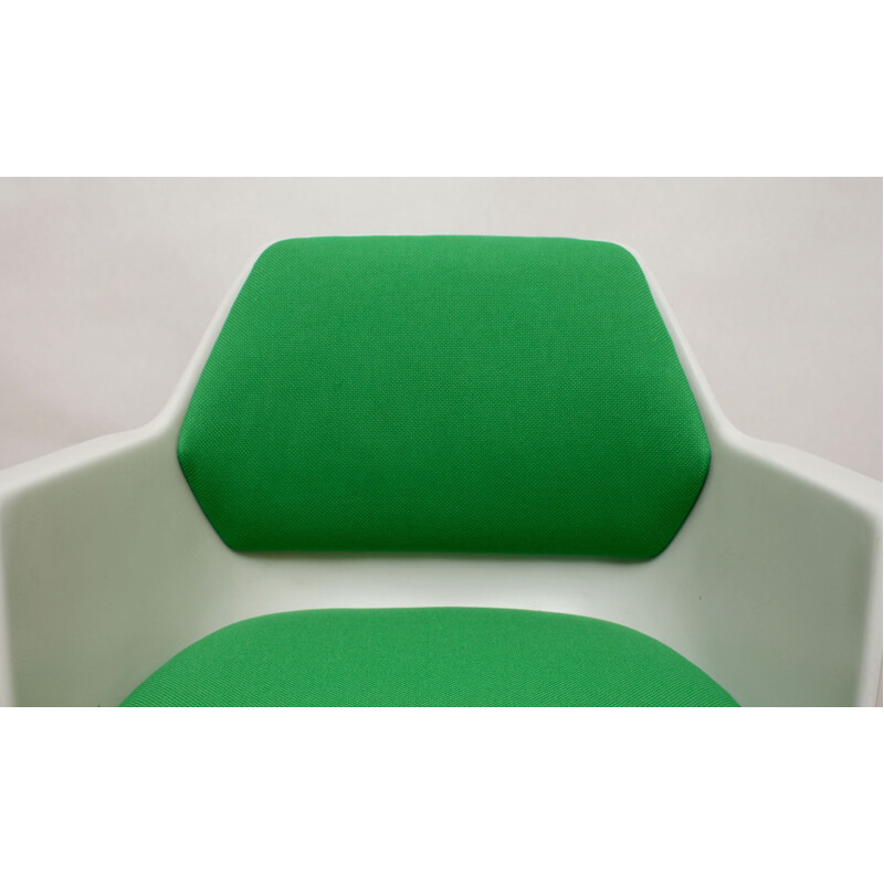 Fiberglass chair green by Wilkhahn Germany 1970s