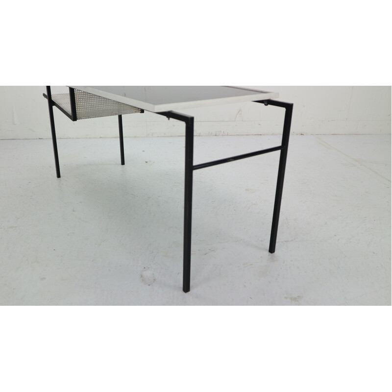 Vintage table with magazine rack for Artimeta Soest Holland by Floris Fiedeldij 1955