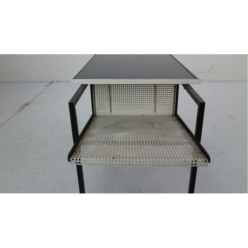 Vintage table with magazine rack for Artimeta Soest Holland by Floris Fiedeldij 1955