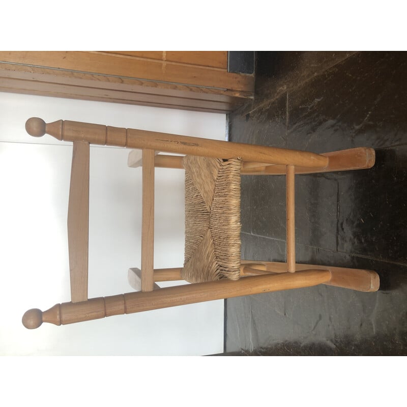 Vintage schommelstoel voor kinderen