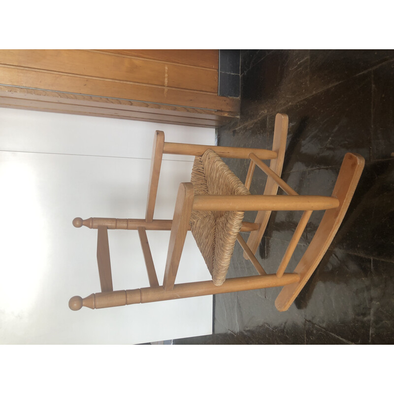 Cadeira de baloiço Vintage para crianças