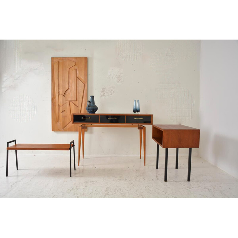 Vintage scandinavian console desk from the 60's