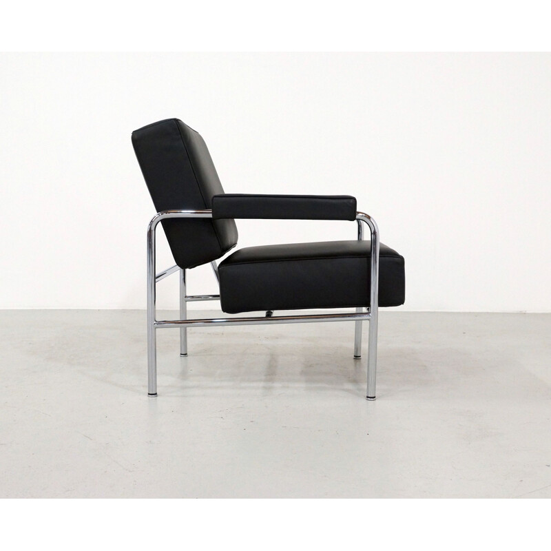 LC13 Wagon Fumoir Arm Chair by Le Corbusier for Cassina