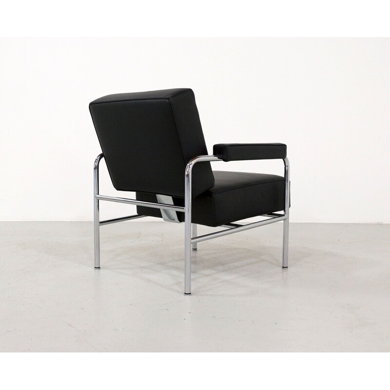 LC13 Wagon Fumoir Arm Chair by Le Corbusier for Cassina